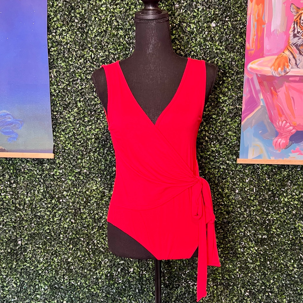 How Very Loved | Soft Wrap Top Bodysuit